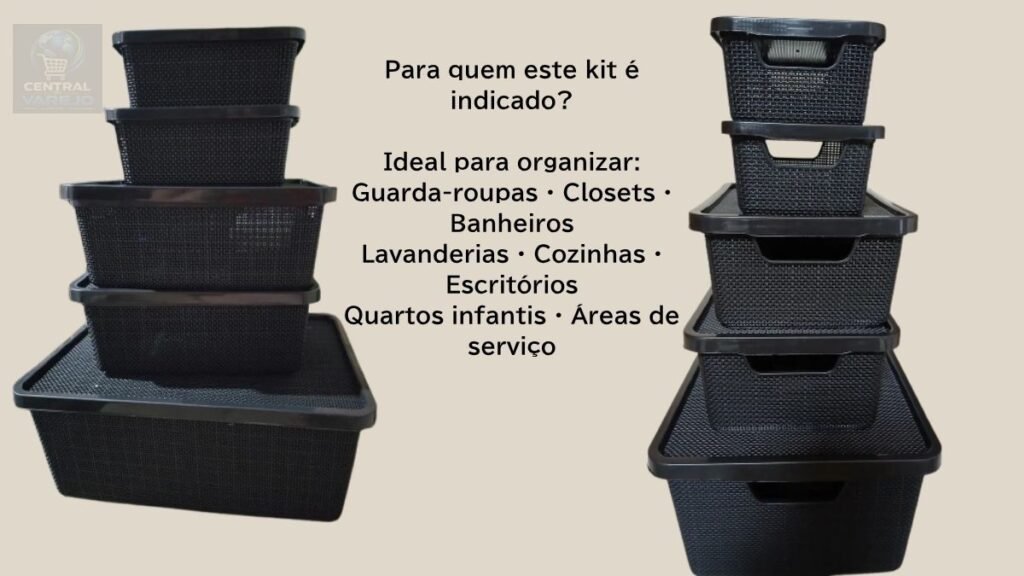 Caixa organizadora de 16 litros
