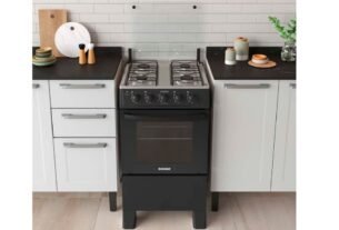 Fogão Itatiaia Star New 4 Bocas Mesa Inox Forno 48L Bivolt