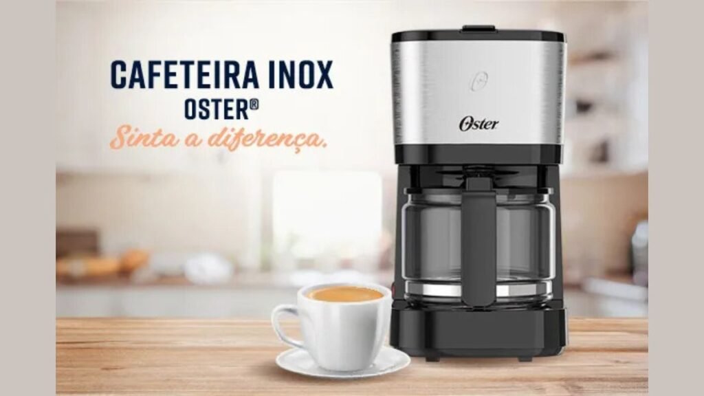 cafeteira compacta inox
