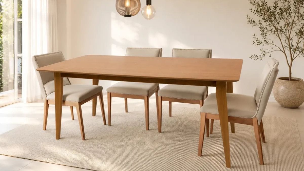 mesa de jantar 6 lugares