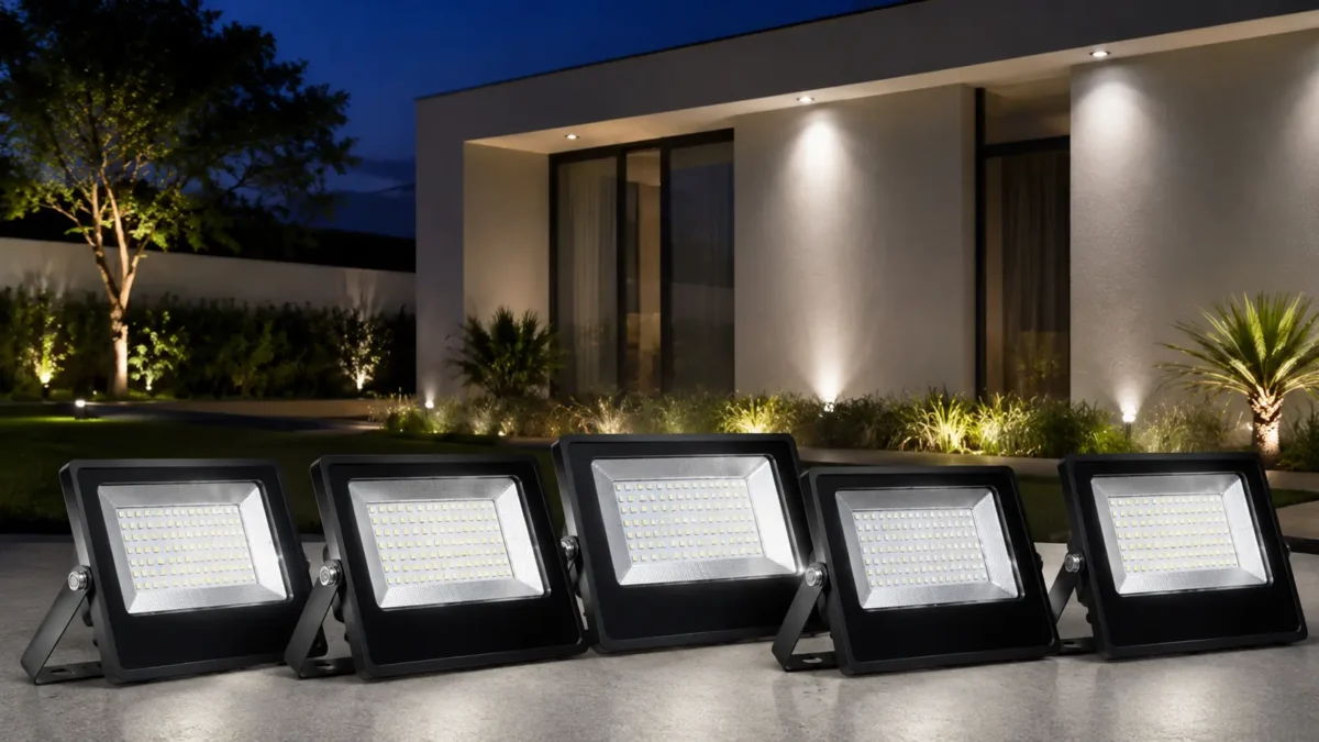 Kit 5 Refletor LED 200W