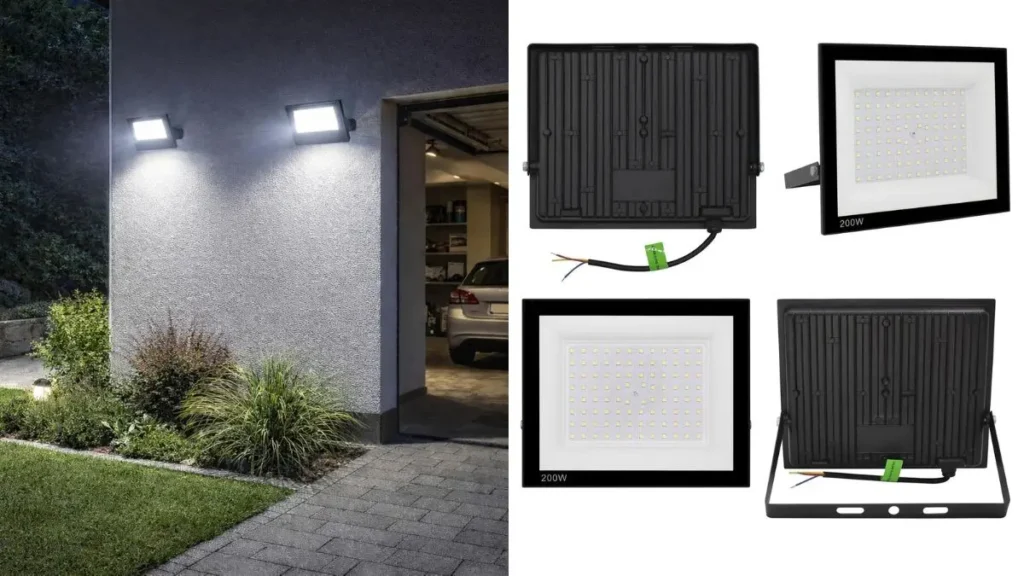 Kit 5 Refletor LED 200W: Vale a Pena Comprar? 2 Kit refletor holofote LED