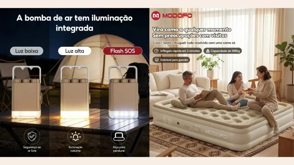 colchão inflável MODOFO