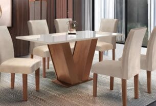 conjunto sala de jantar 6 cadeiras