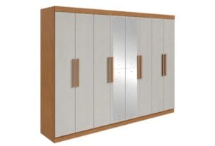 guarda-roupa casal Easy Slim 8 portas