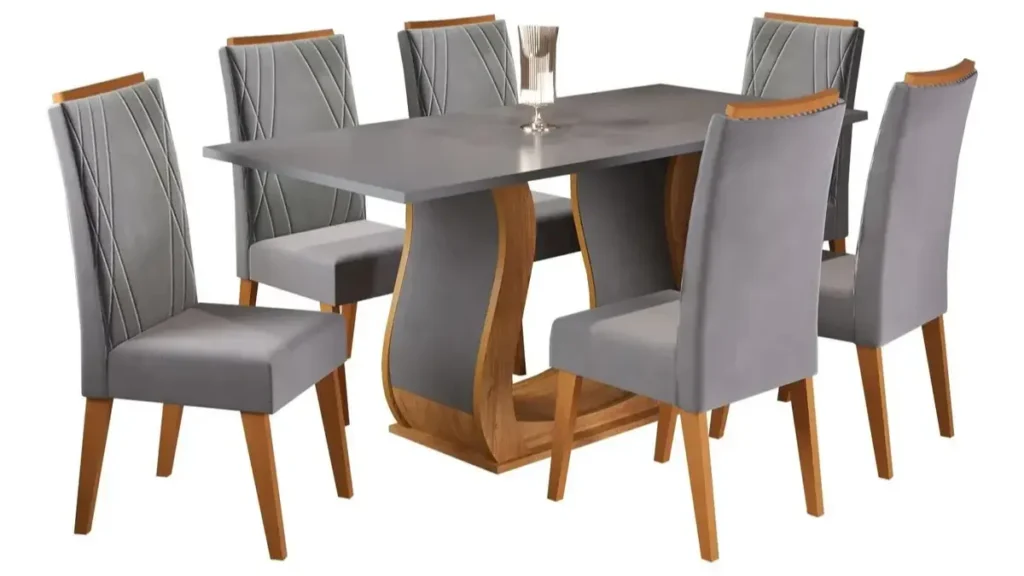 mesa de jantar 6 lugares