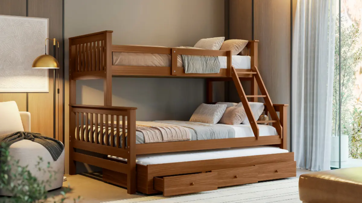 Treliche com Cama Casal e Solteiro: Vale a Pena? 1 treliche com cama casal e solteiro
